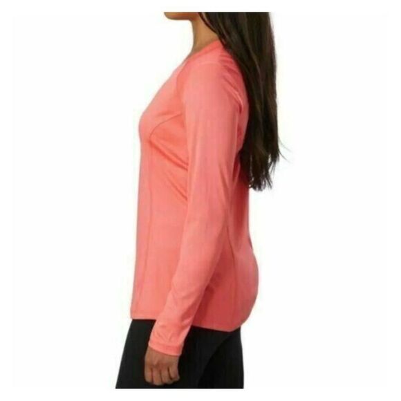 ✨COLUMBIA✨ Freezer Coil Omni-Wick Long Sleeve Protection Shirt - [Large, Pink] - Picture 3 of 13